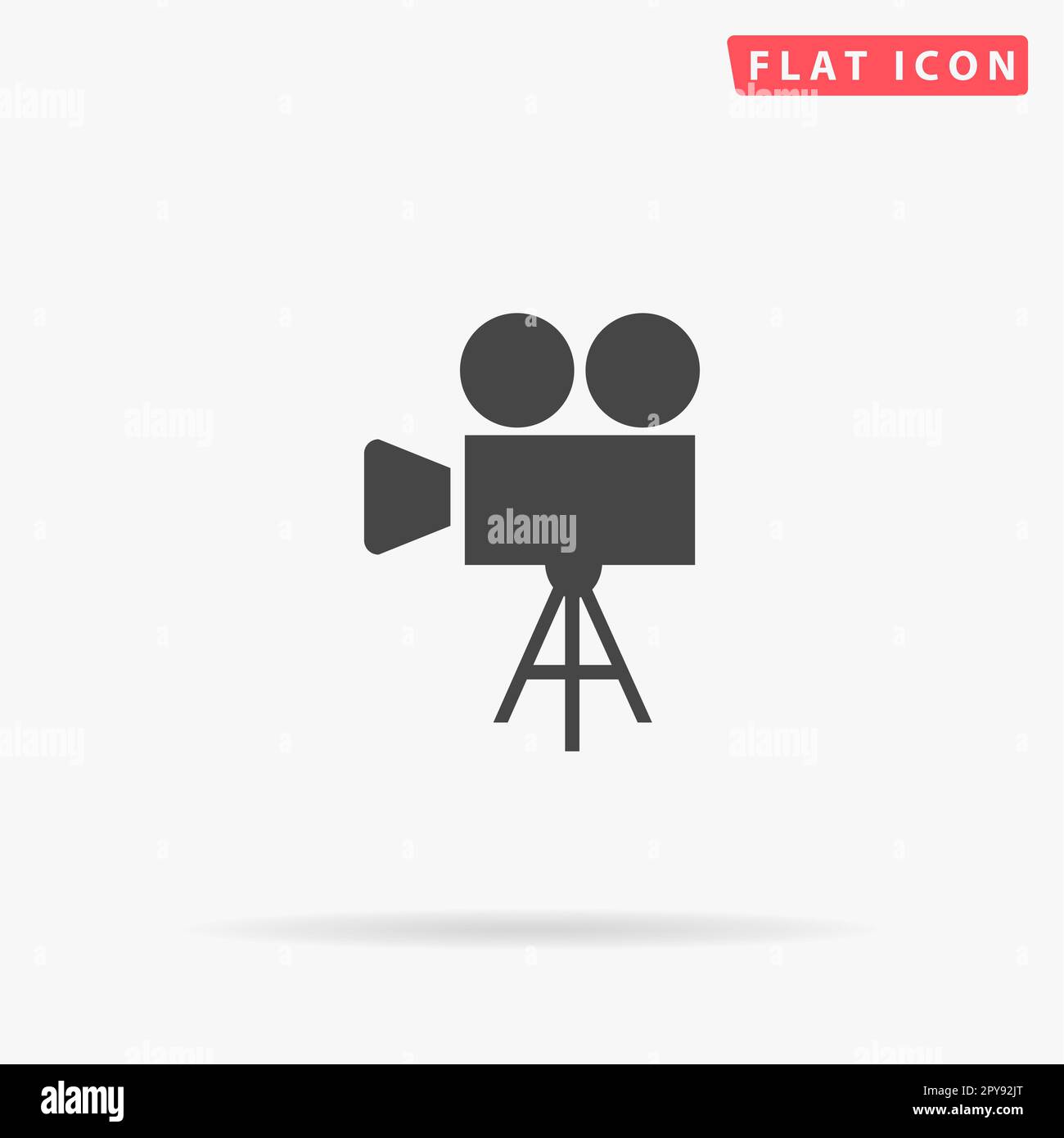 Old film projector shadow hi-res stock photography and images - Alamy