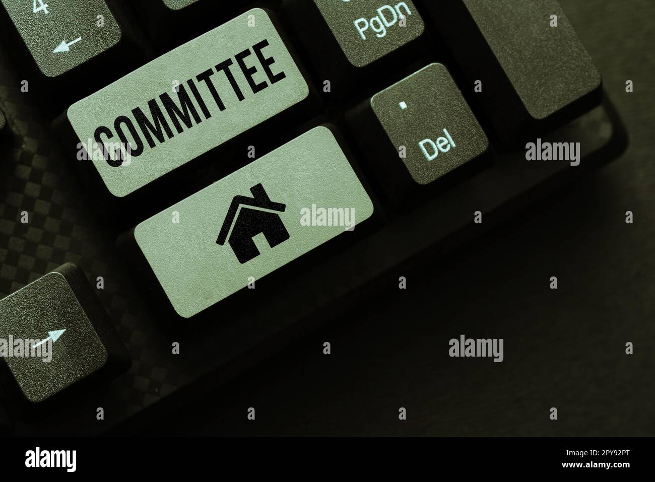 Hand writing sign Committee. Word Written on Group of people appointed ...