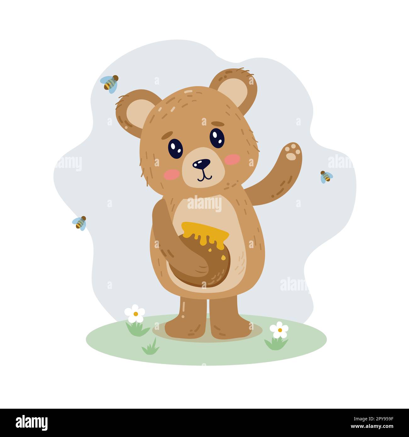 Cute Bear Character Vector Illustration In Flat Style Stock Vector Image Art Alamy Cute Bear Character Vector Illustration In Flat Style Stock Vector Image Art Alamy