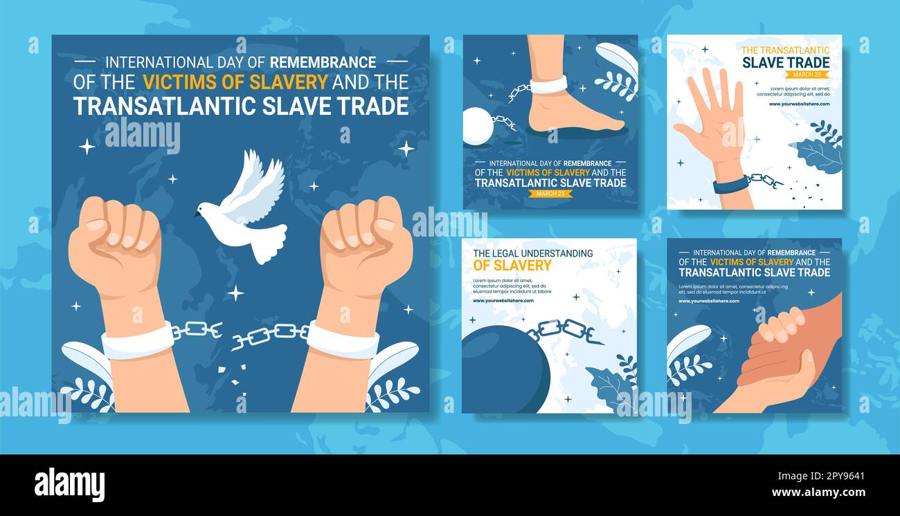 Remembrance of the Victims of Slavery and Slave Trade Social Media Post