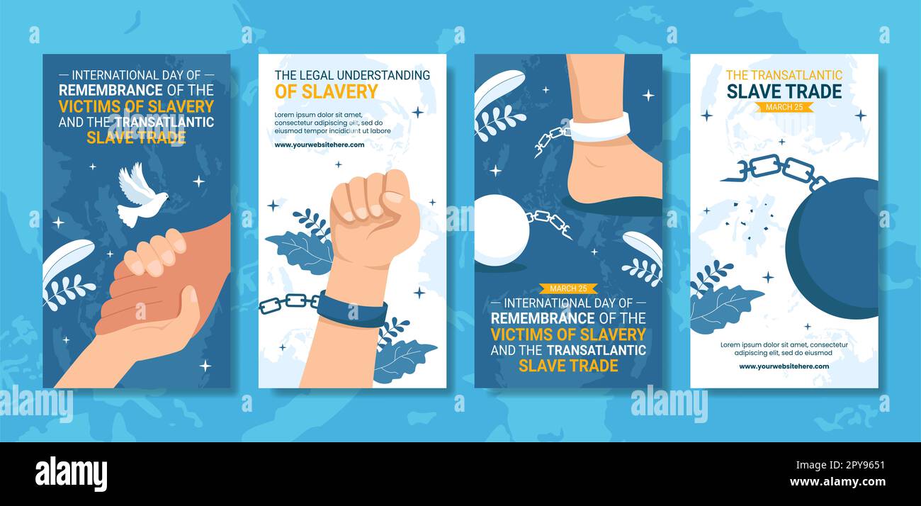 Remembrance of the Victims of Slavery and Slave Trade Social Media