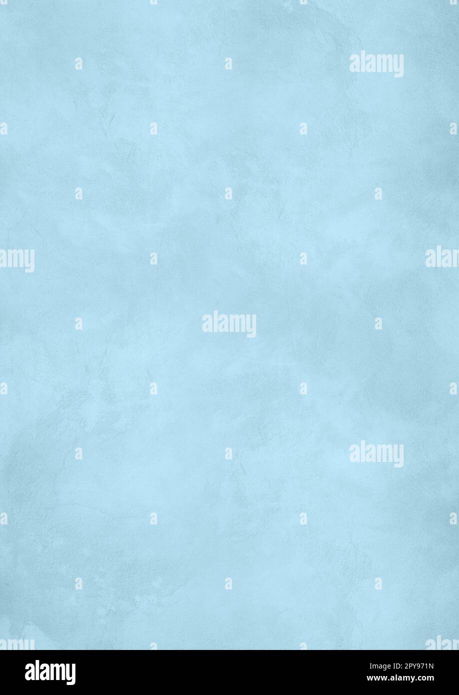 Empty light blue concrete wall background Stock Photo
