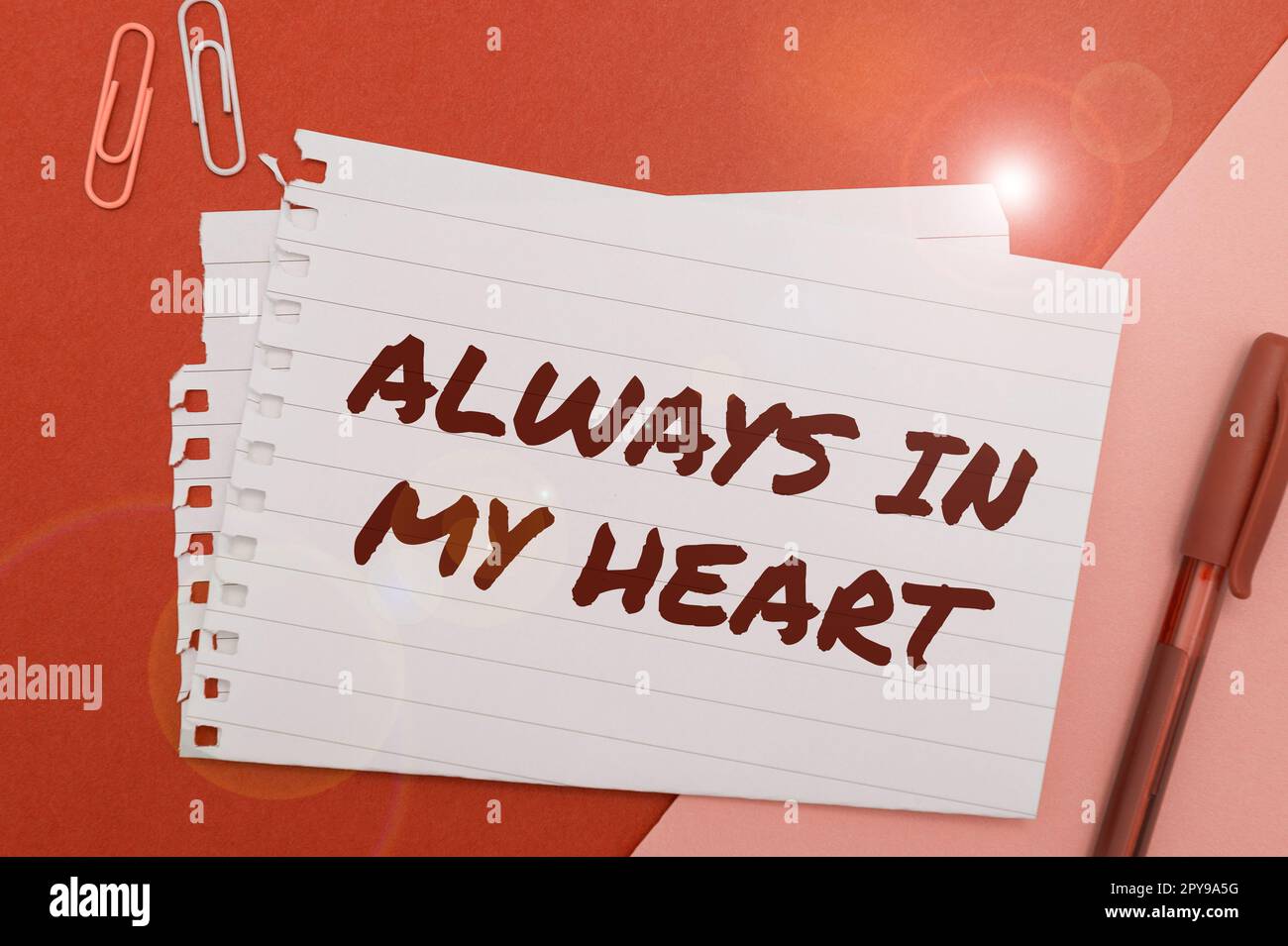 Love you text with heart hires stock photography and images Alamy