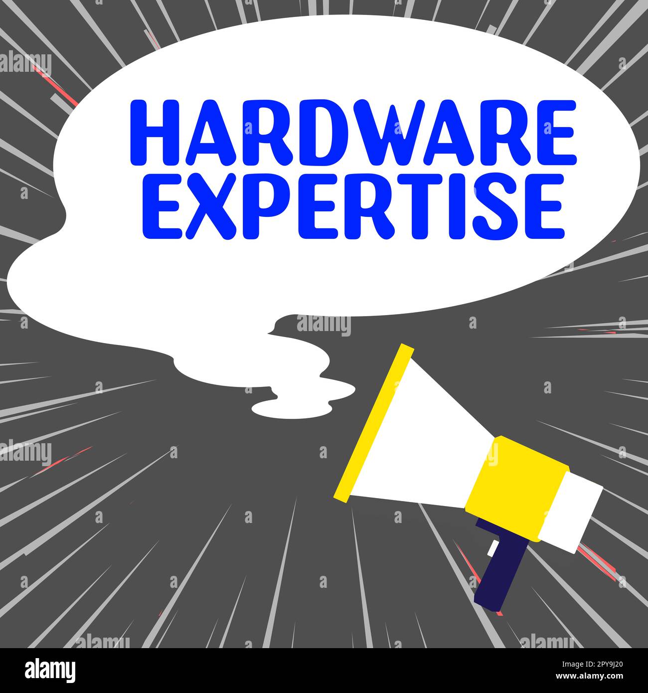 Sign displaying Hardware Expertise. Business showcase machines and other physical components computer electronic system Stock Photo