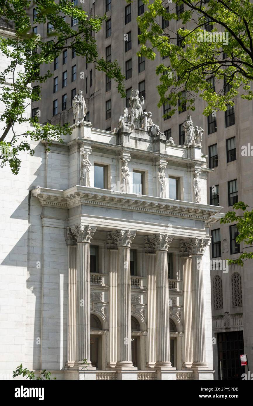 Appellate Division Courthouse of New York State, NYC, USA 2023 Stock