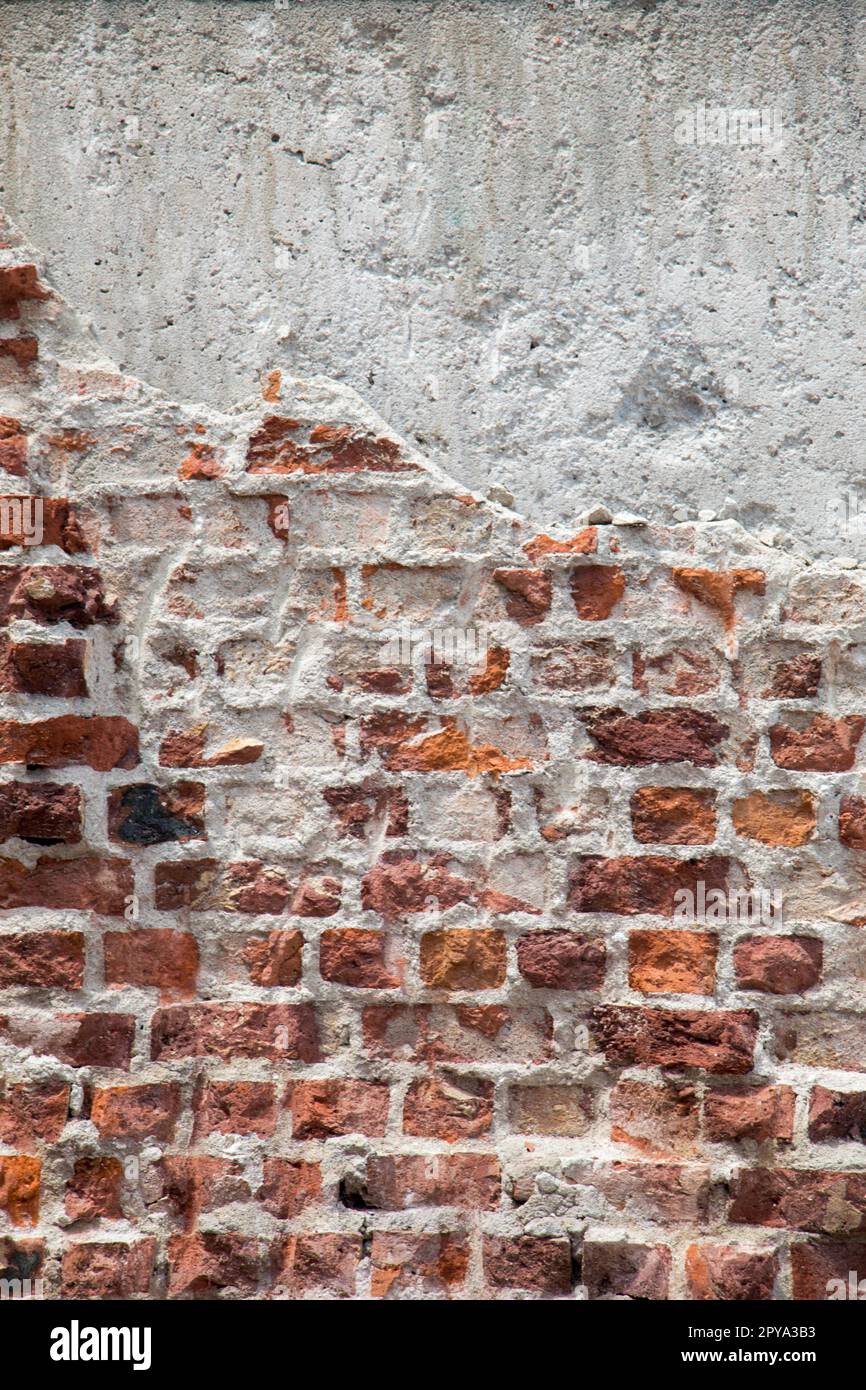 Old grunge brick wall as a background Stock Photo - Alamy