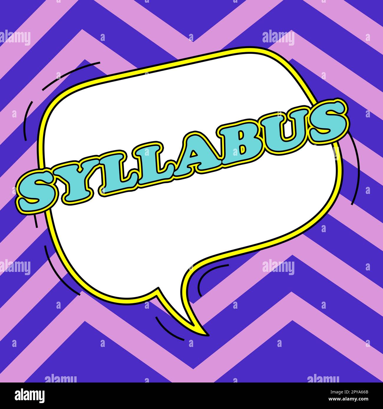 Sign displaying Syllabus. Word Written on a summary outline of a ...