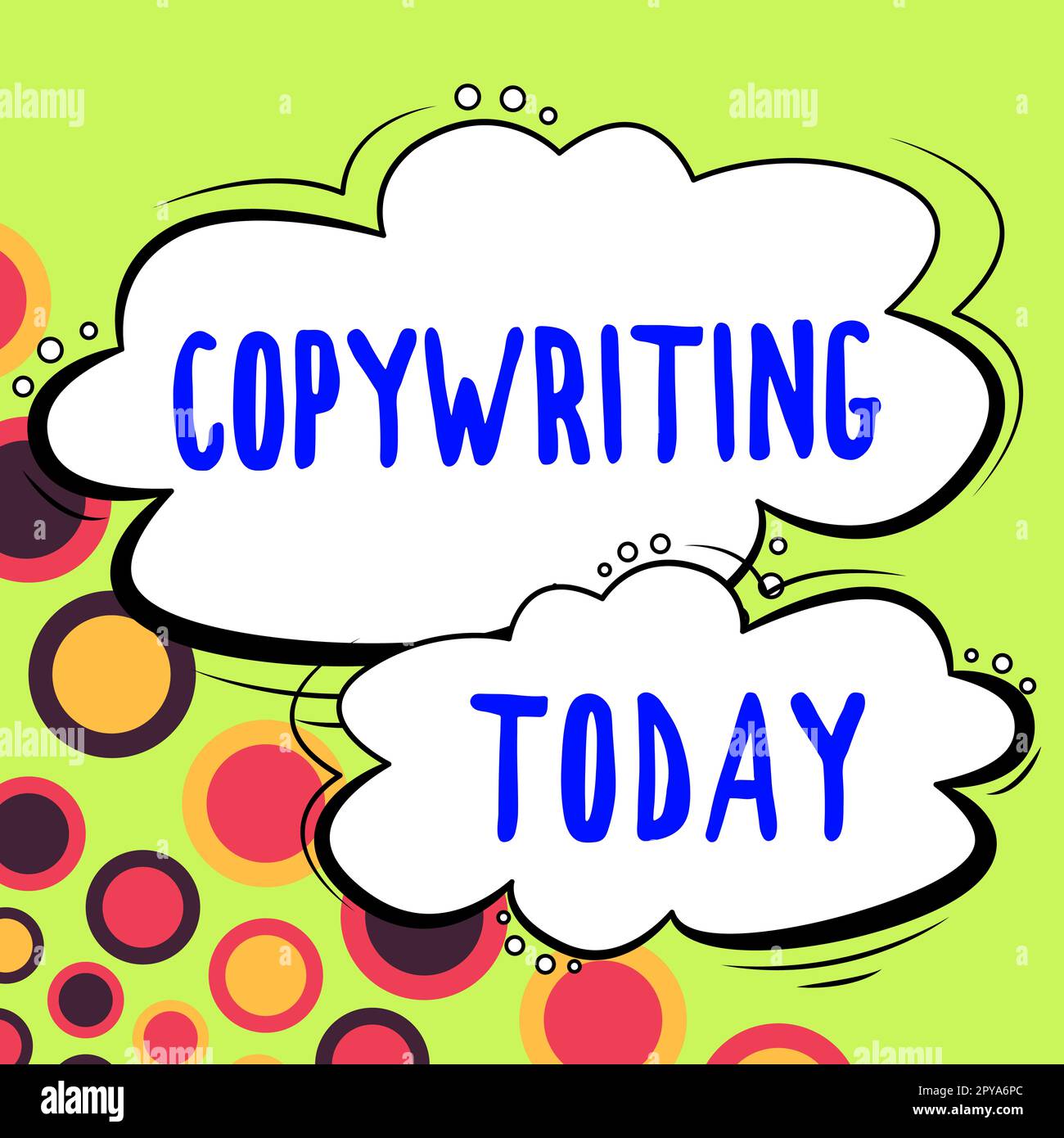 Handwriting text Copywriting. Internet Concept writing the text of advertisements or publicity material Stock Photo