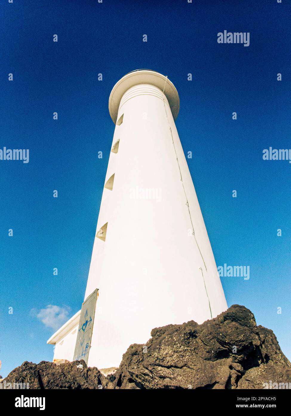 VieuxFort lighthouse (Phare de VieuxFort Stock Photo Alamy