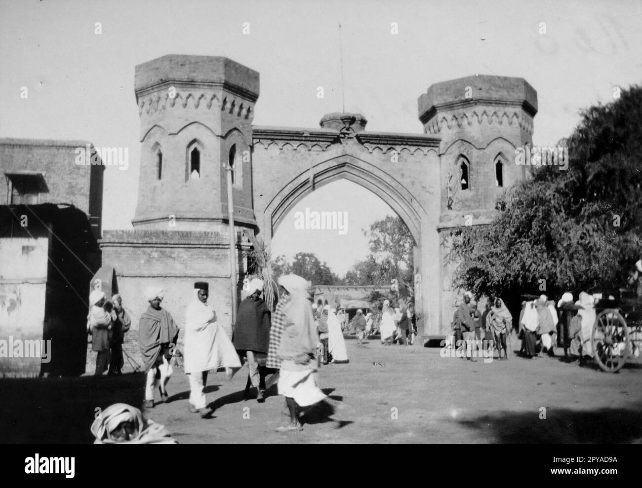 The No. 3 Hall Gate entrance to the city of Amritsar, in the Indian