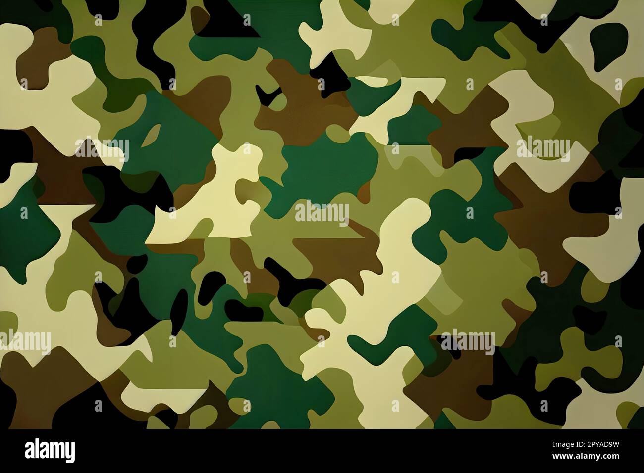Vintage military background. Fabric with green retro camouflage pattern  Stock Photo - Alamy