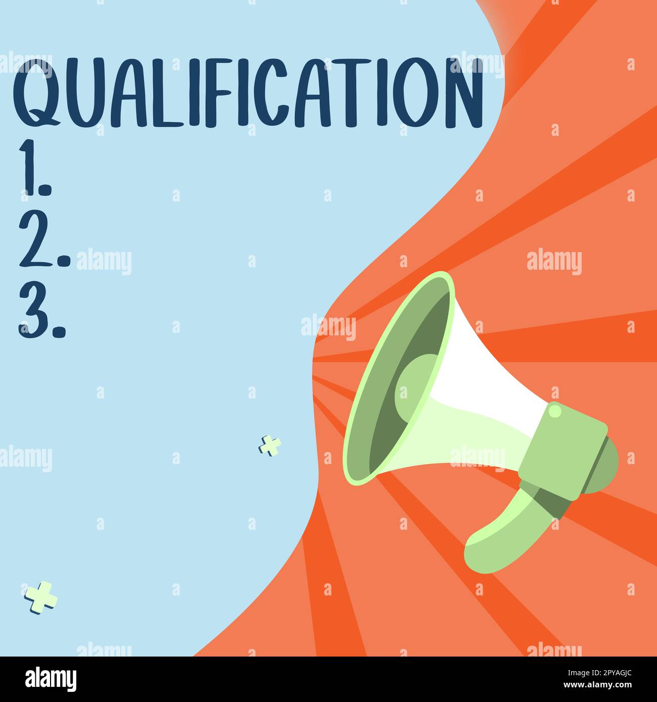 Qualification Text Writing displaying text Qualification. Business overview Officially ...