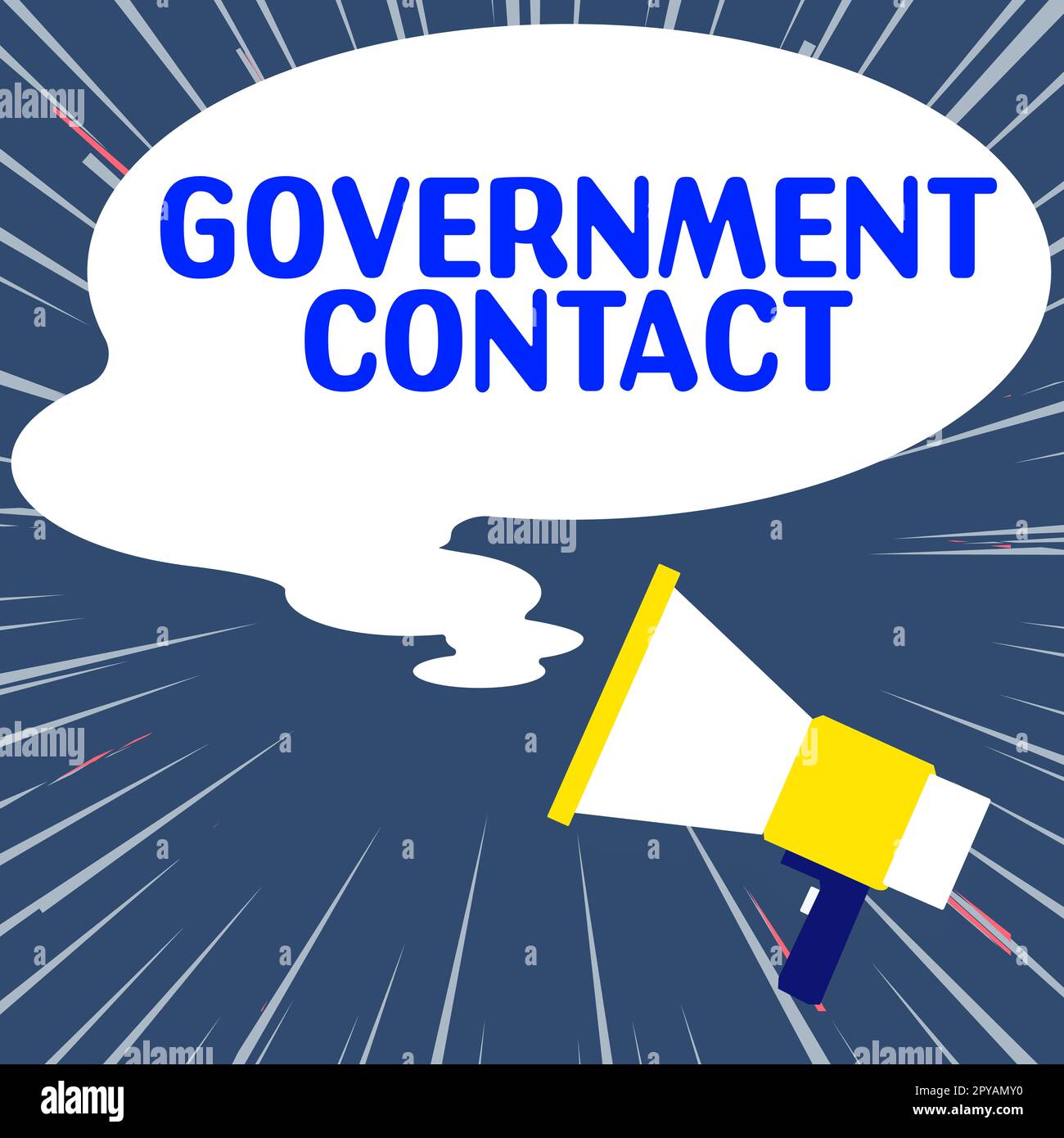 Handwriting text Government Contact. Business overview debt security issued by a government to support spending Stock Photo