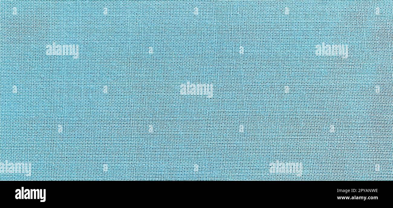 blue-green background of intertwined threads and rows. Banner. Fabric ...