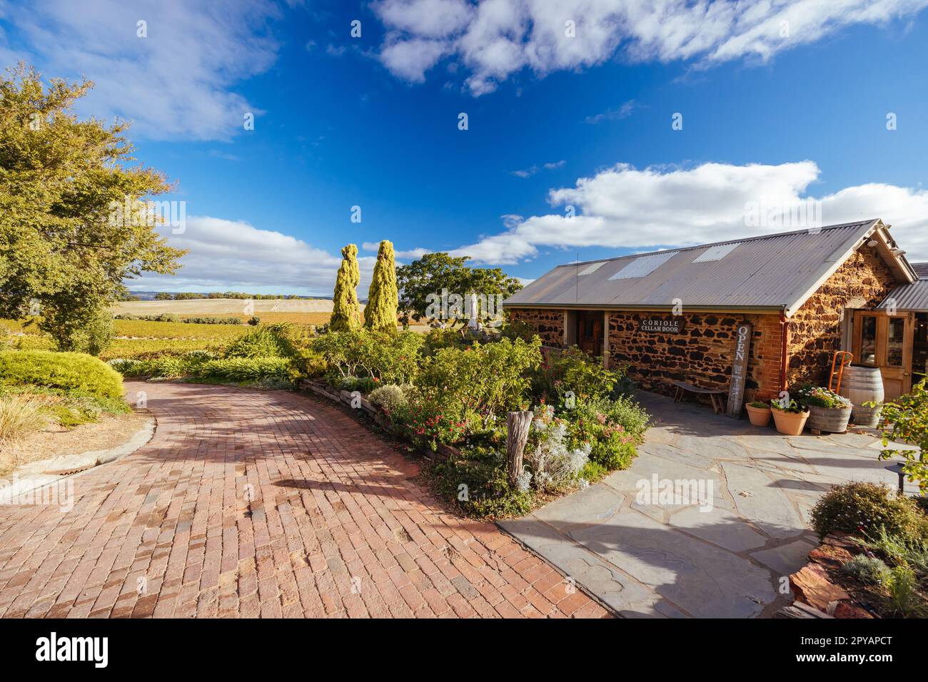 Coriole Winery in Mclaren Vale Australia Stock Photo Alamy