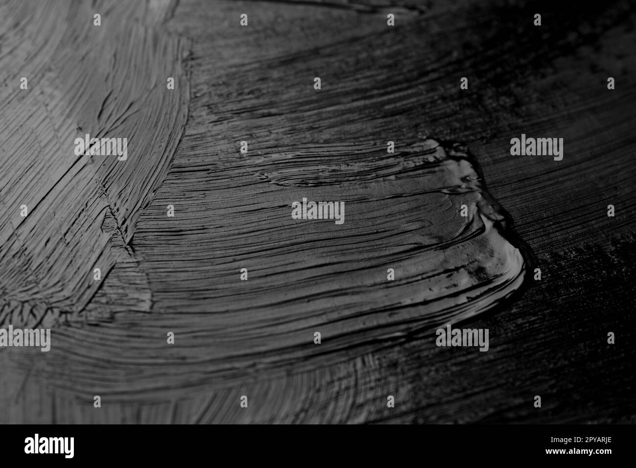 Brush strokes artwork design Black and White Stock Photos & Images - Alamy