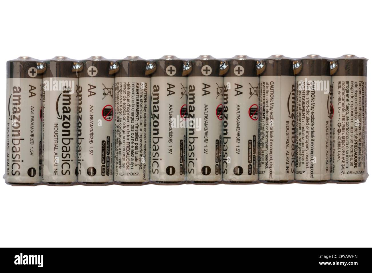 Amazon basics aa batteries hires stock photography and images Alamy