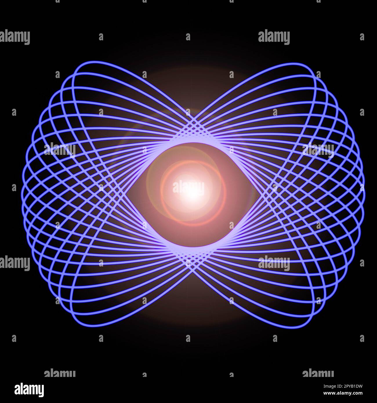 Modern circular tech shapes hi-res stock photography and images - Alamy