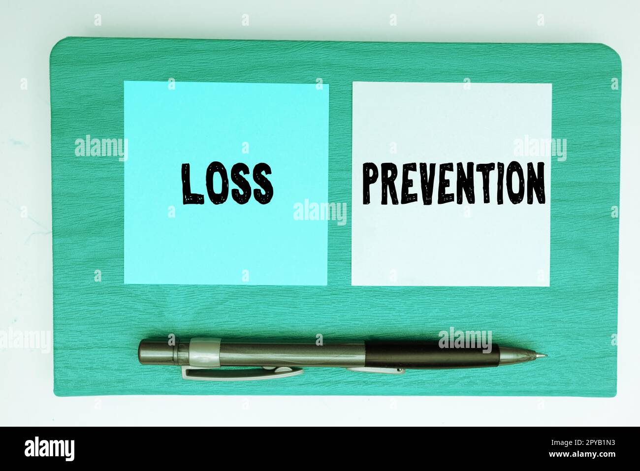 Handwriting text Loss Prevention. Concept meaning the fact that you no longer have something or have less of something Stock Photo