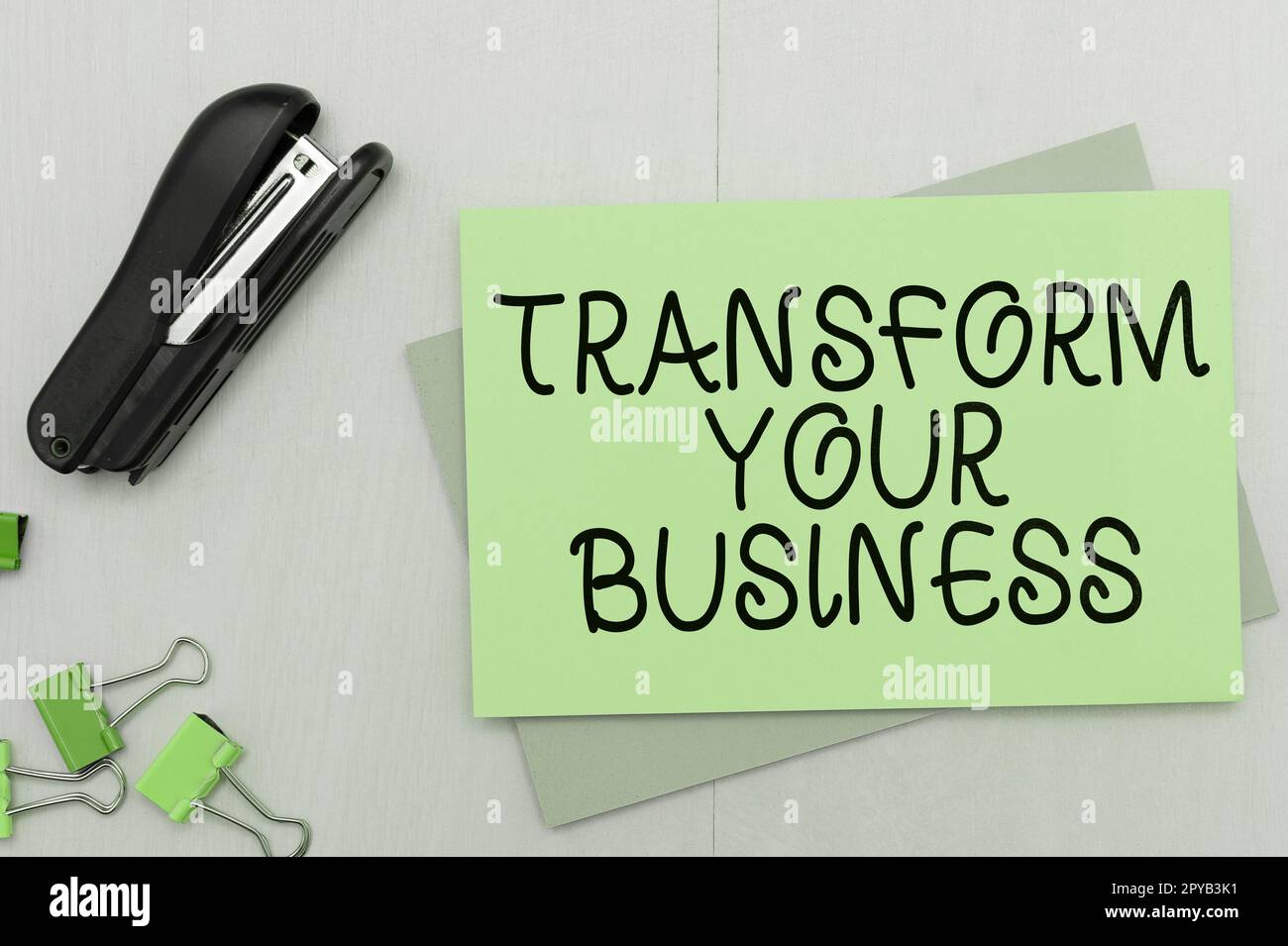 Text sign showing Transform Your Business. Business showcase Modify