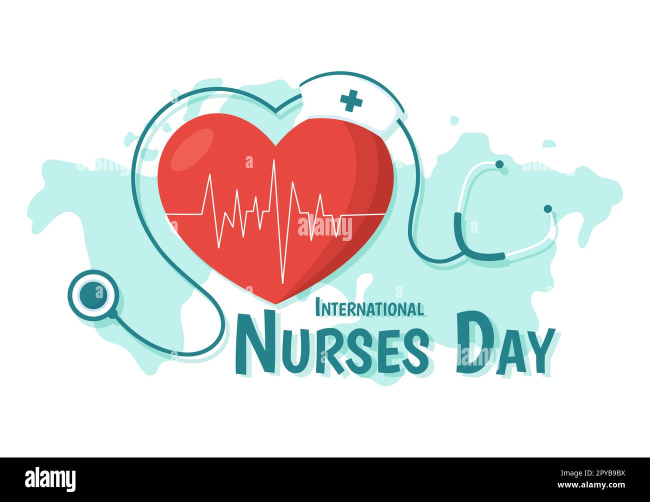 International Nurses Day on May 12 Illustration for Contributions that ...