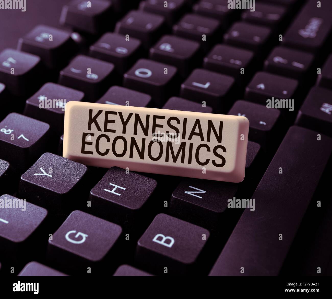 Conceptual caption Keynesian Economics. Business approach monetary and fiscal programs by government to increase employment Stock Photo
