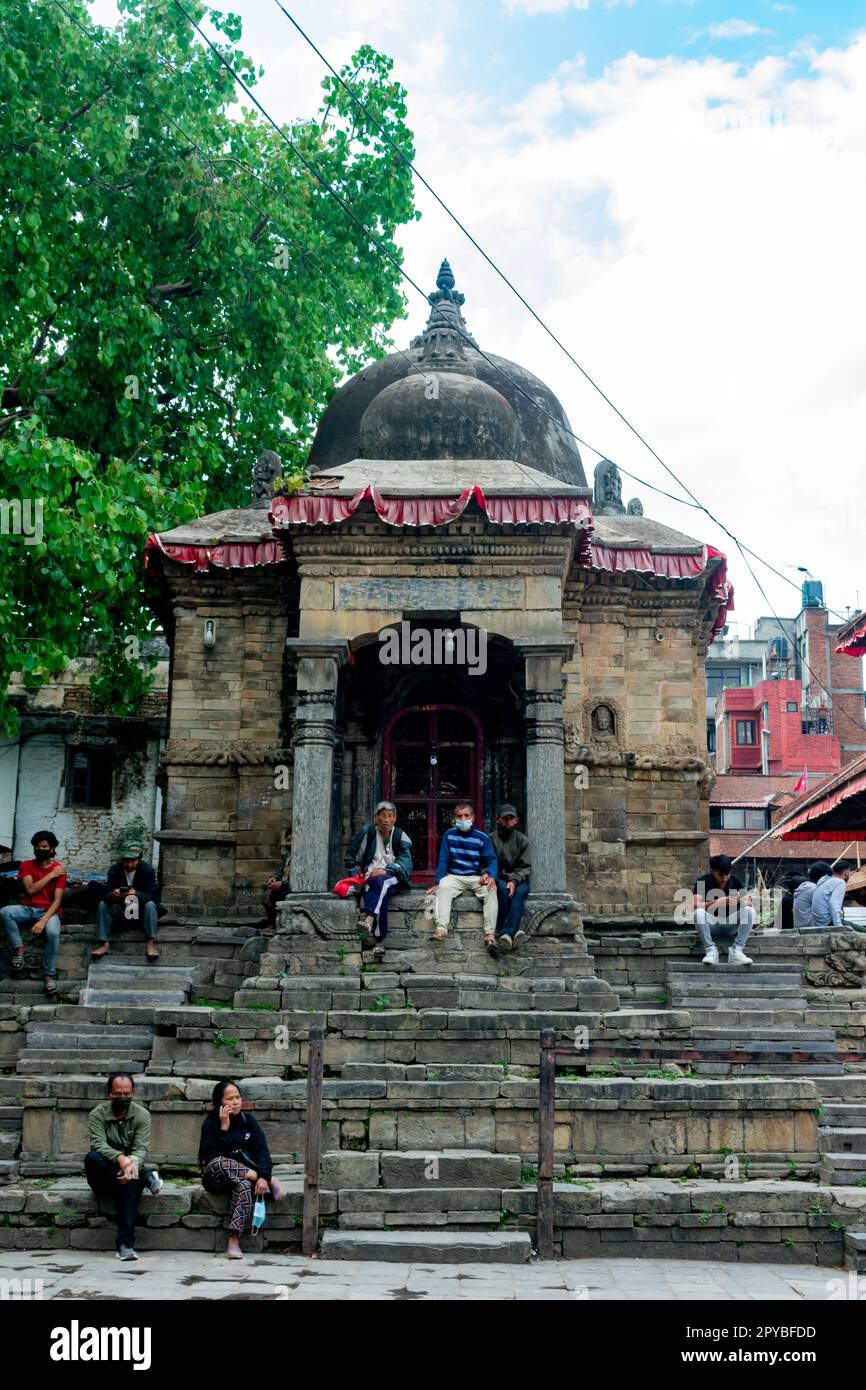 Around Basantapur Area, Kathmandu! Stock Photo - Alamy