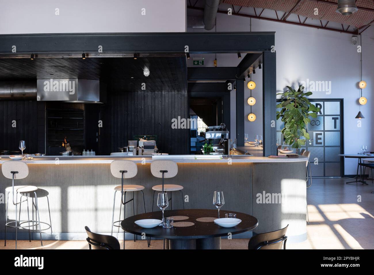 Silo restaurant on the 10th December 2022 at Queens Yard, Hackney Wick, London, England. Credit: SMP News Stock Photo