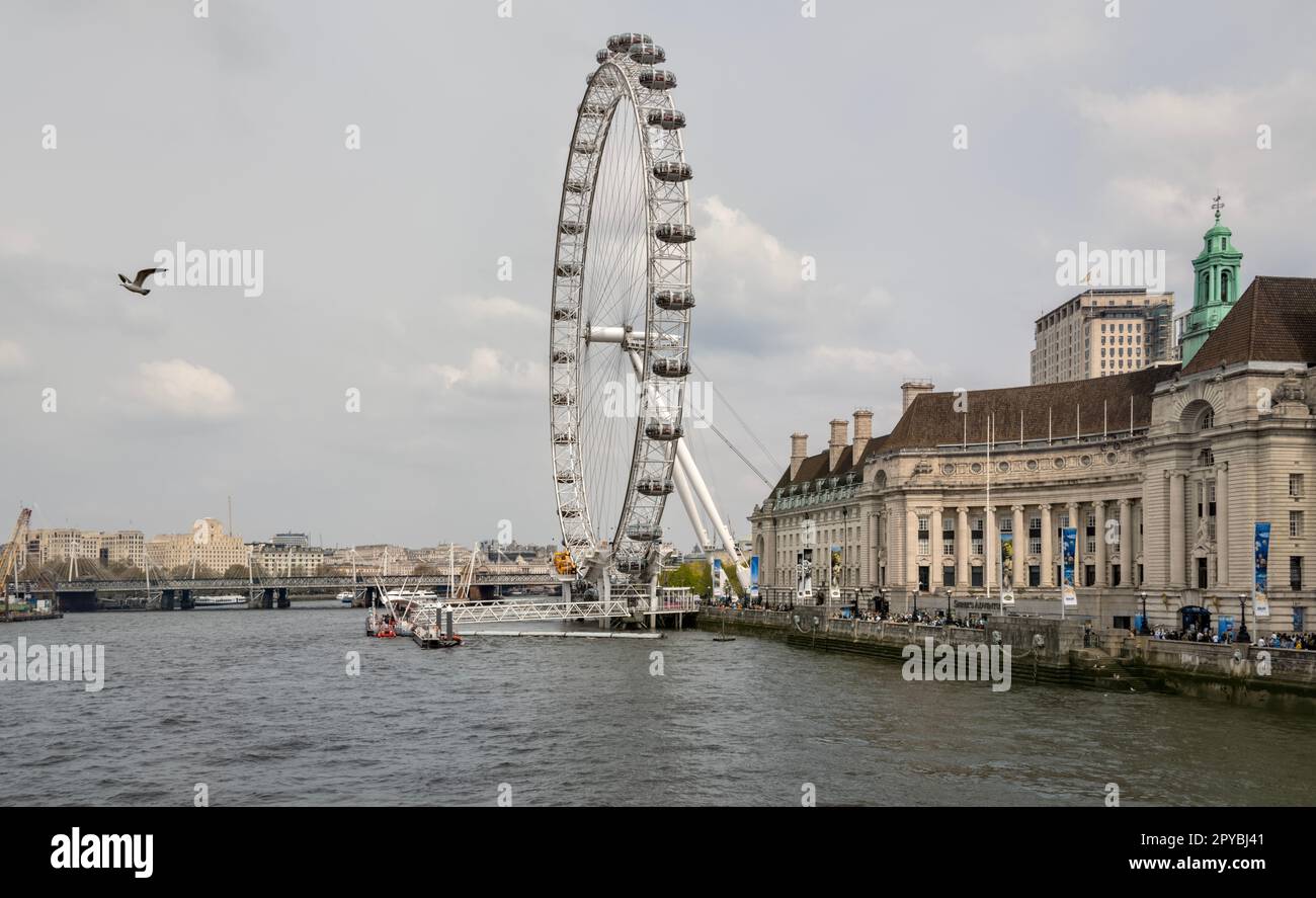 The London Eye and City Hall,