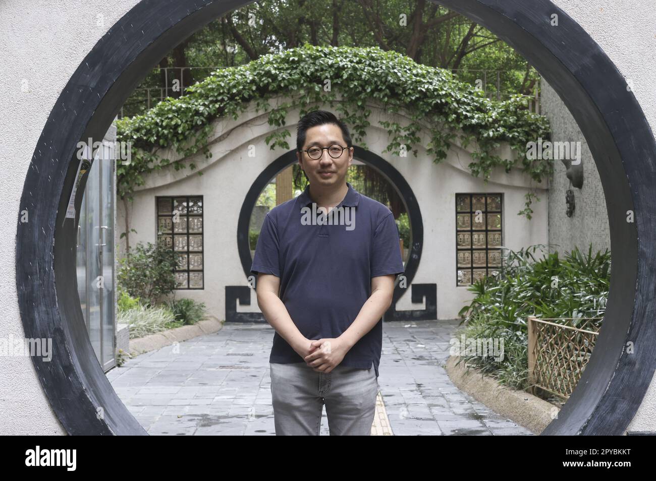 Social enterprise Amity founder Martin Chan, at Ching Ho Estate in