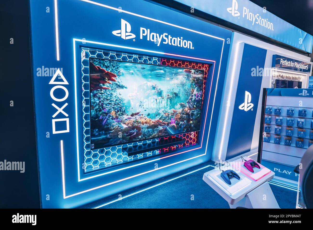 18 January 2023, Dubai, UAE Playstation exposition in gaming and