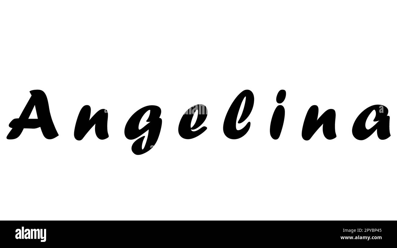 Angelina sign hi-res stock photography and images - Alamy