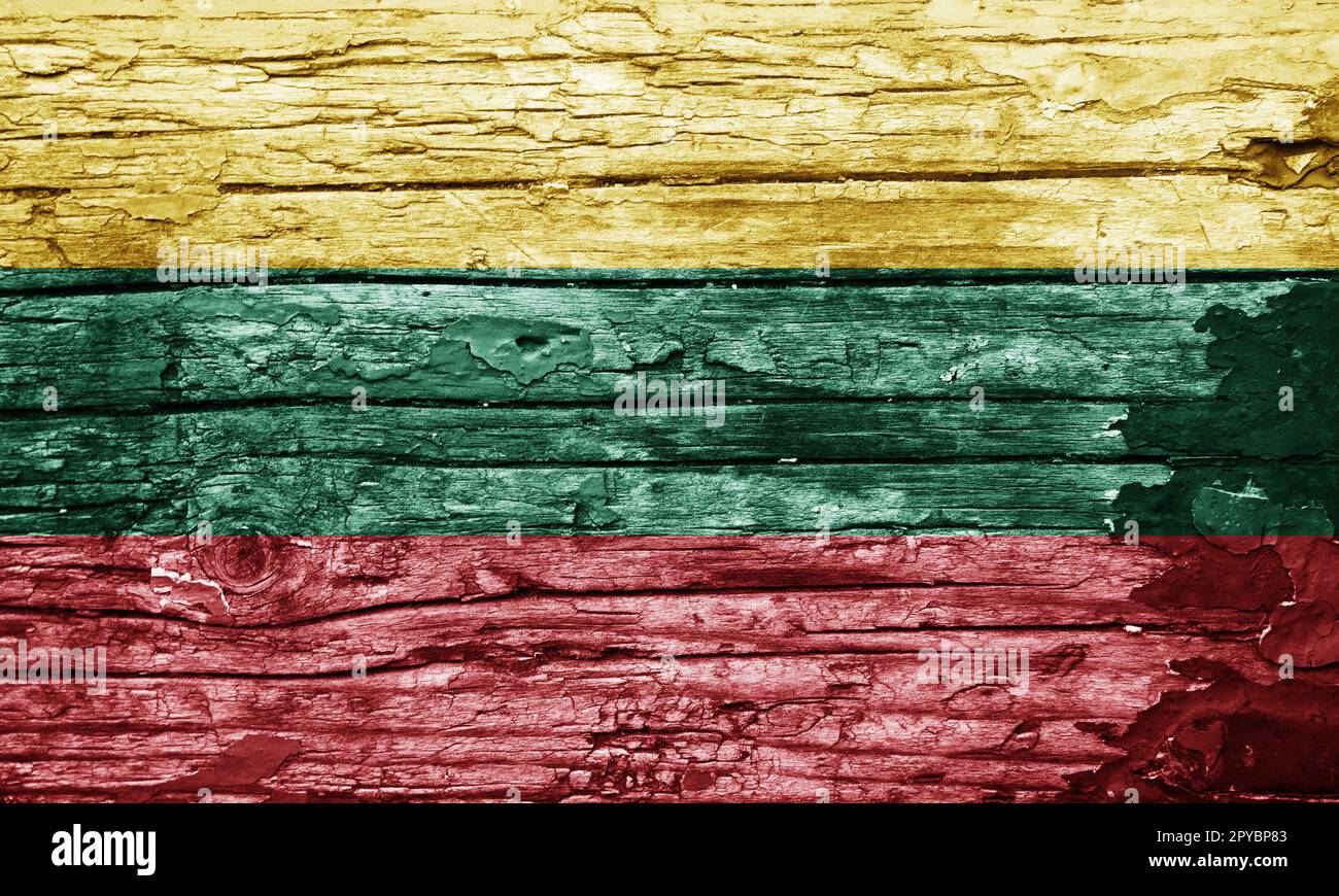 Wooden texture with painted flag Stock Photo - Alamy