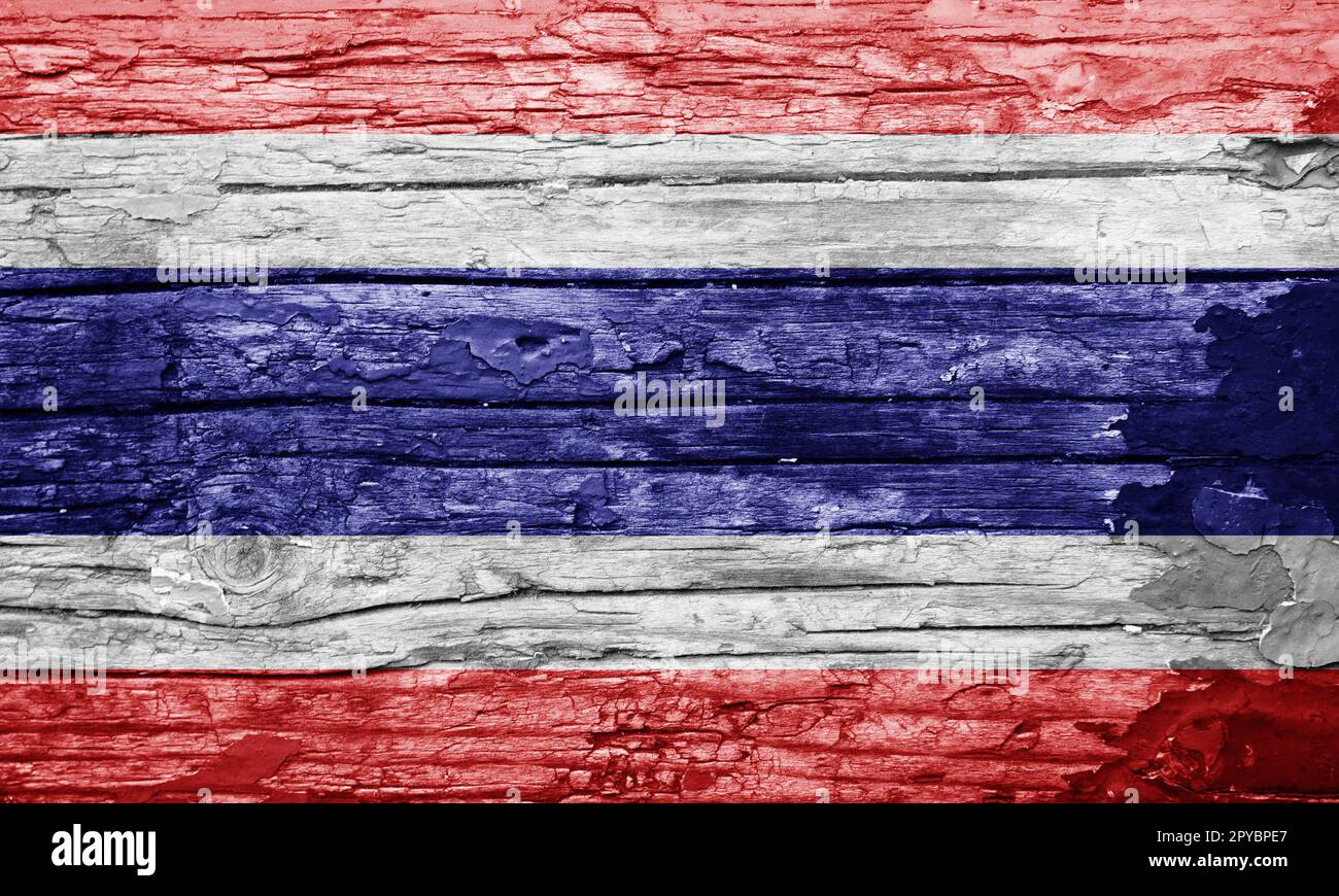 Wooden texture with painted flag Stock Photo - Alamy