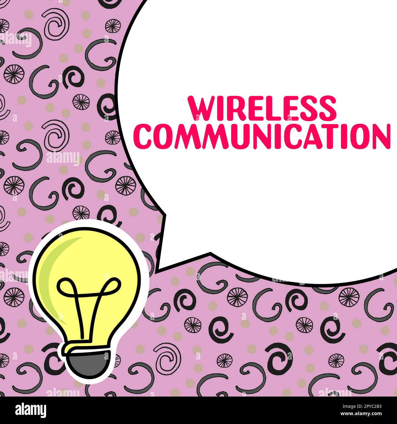 Wireless Sign Communication Inspiration showing sign Wireless Communication. Business overview ...