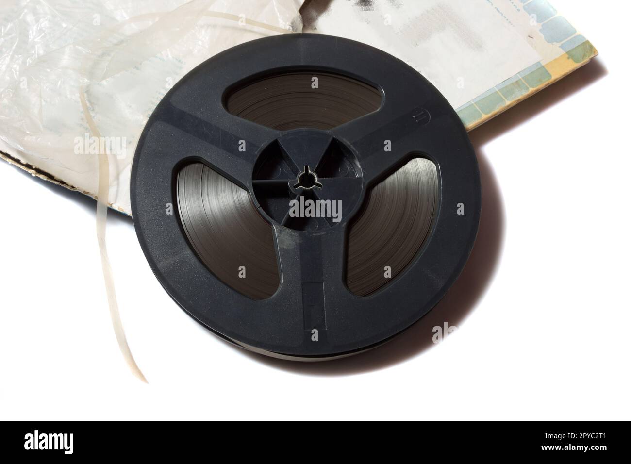 reel to reel tape spool and box Stock Photo - Alamy