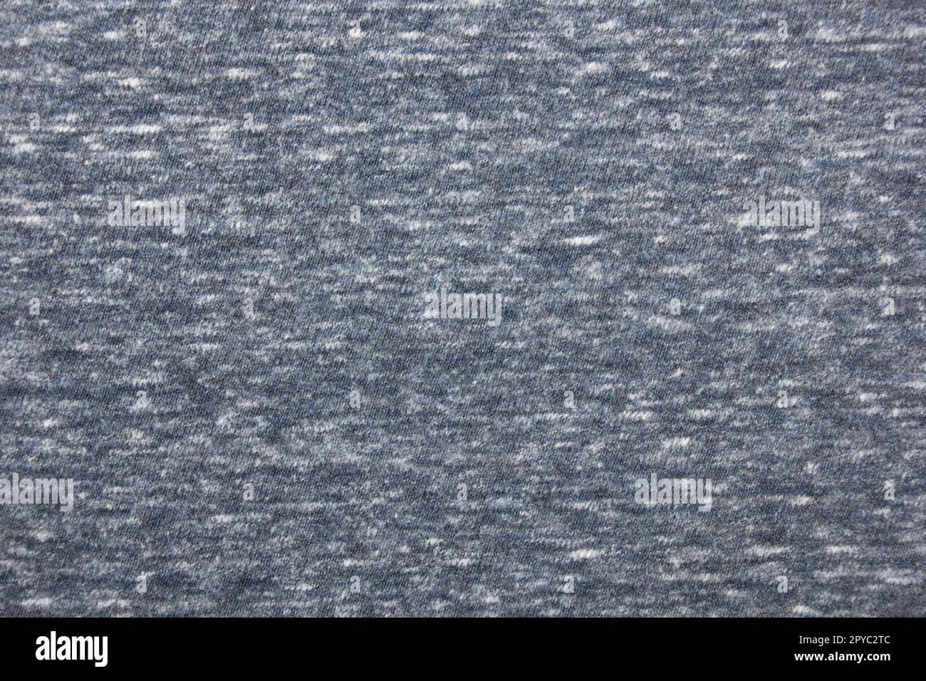Blue, white, grey cotton fabric Stock Photo