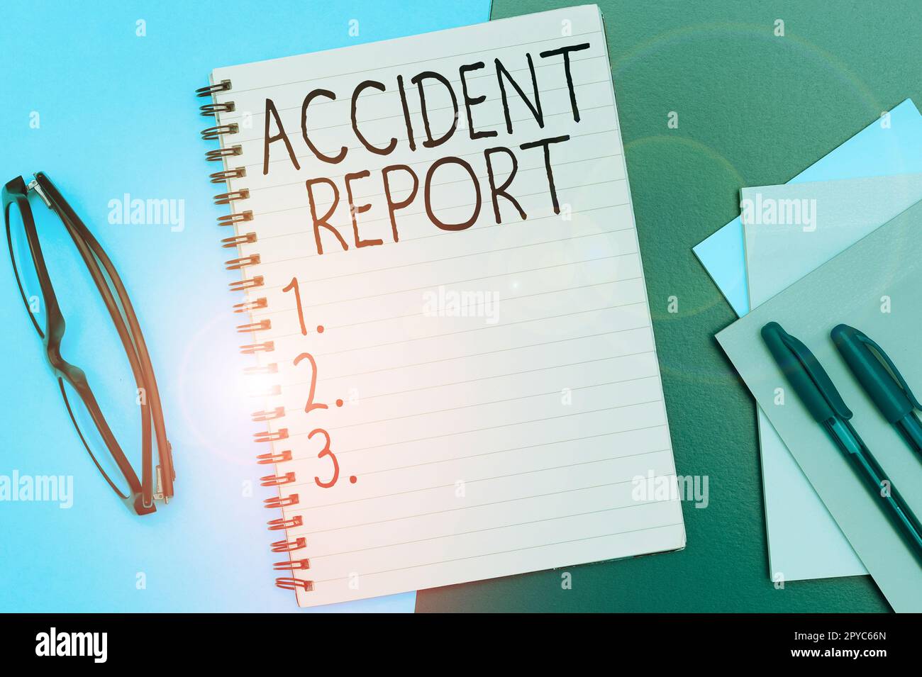 Inspiration showing sign Accident Report. Business overview A form that is filled out record details of an unusual event Stock Photo