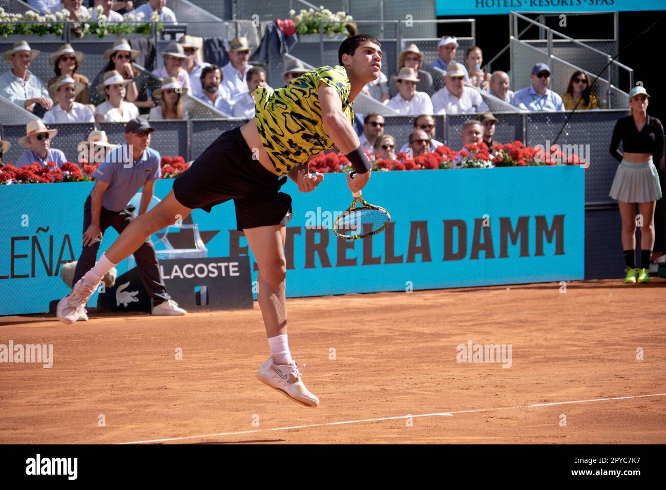 Madrid, Spain. 03rd May, 2023. Tennis Mutua Madrid Open tennis tournament Madrid, Individual