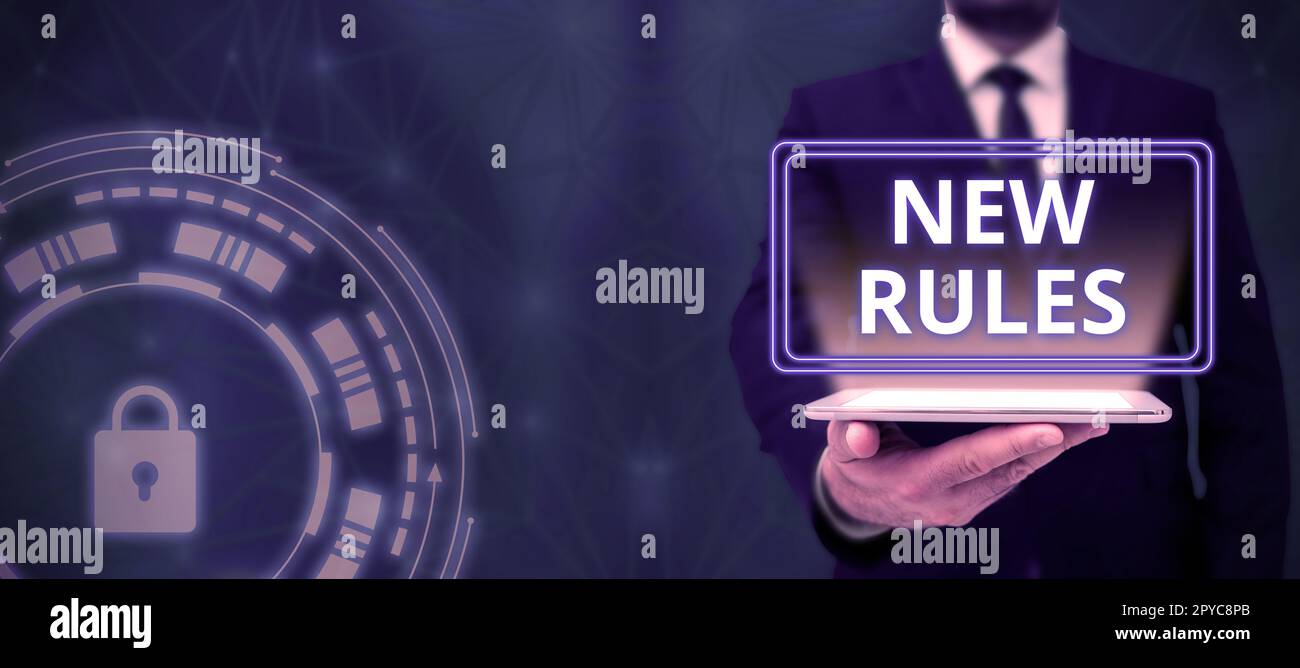 Conceptual display New Rules. Concept meaning A state of changing an ...