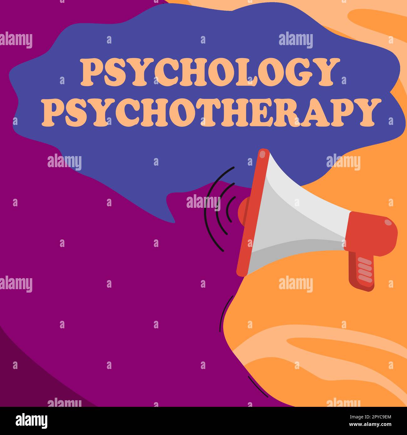 Conceptual display Psychology Psychotherapy. Business idea use of a psychological method to treat mental illness Stock Photo