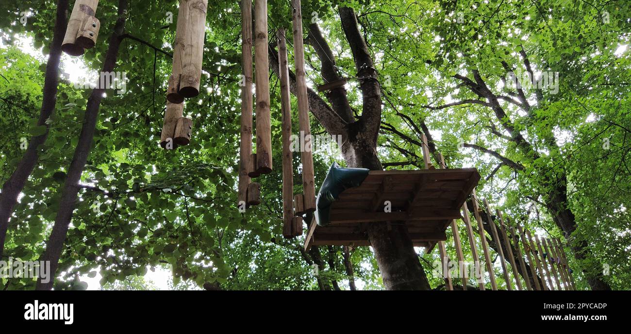 Go Ape Adventure. Located in national parks and local recreational