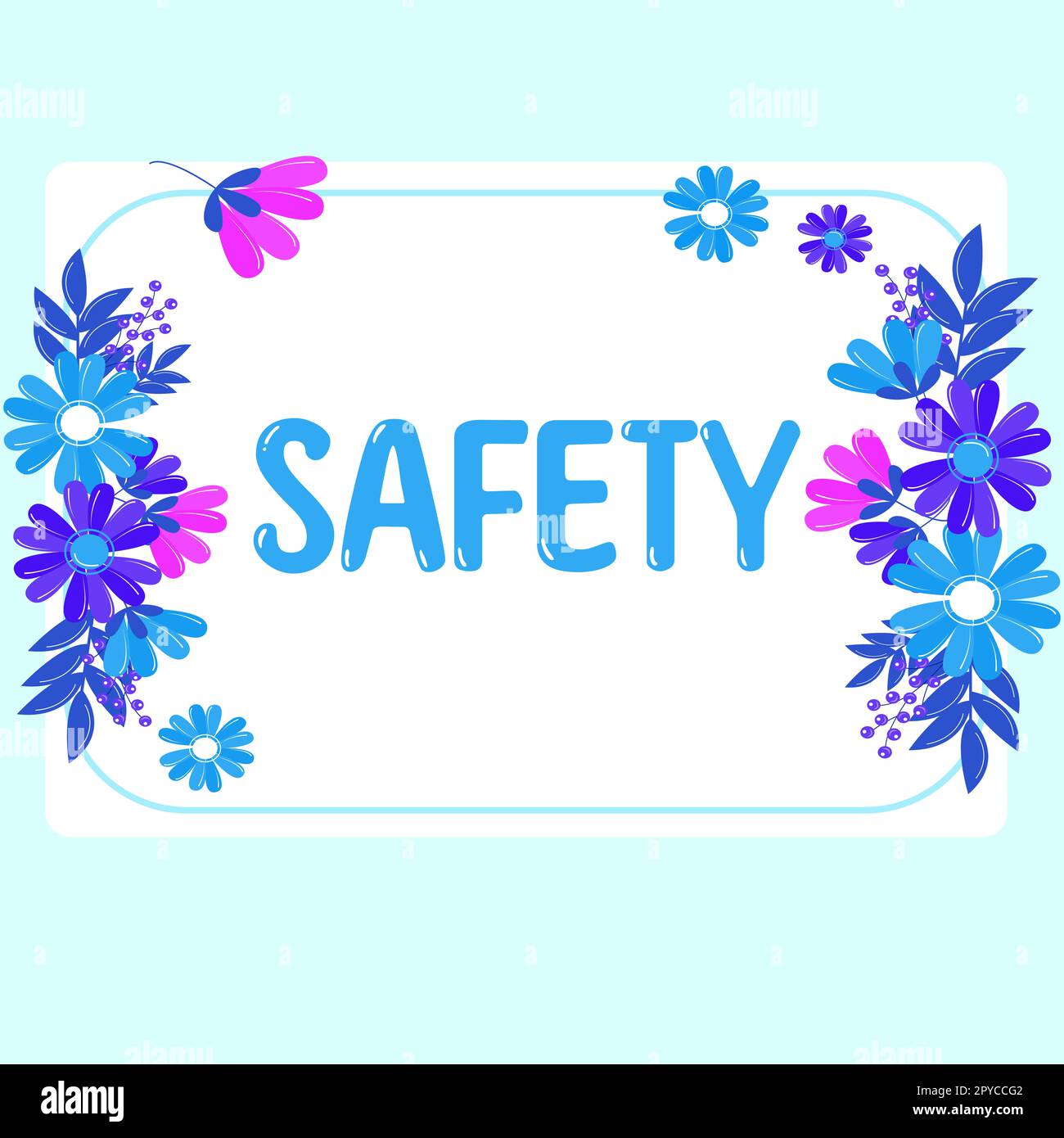 Text showing inspiration Safety. Internet Concept condition of being ...