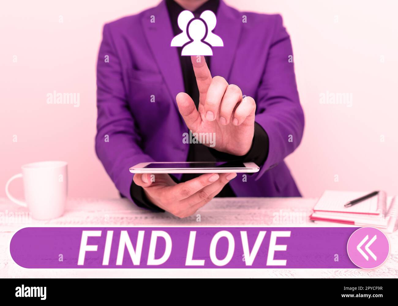 Inspiration showing sign Find Love. Word Written on affection for ...