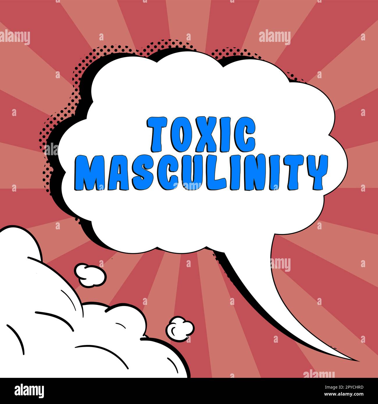 Handwriting text Toxic Masculinity. Business approach describes narrow repressive type of ideas about the male gender role Stock Photo