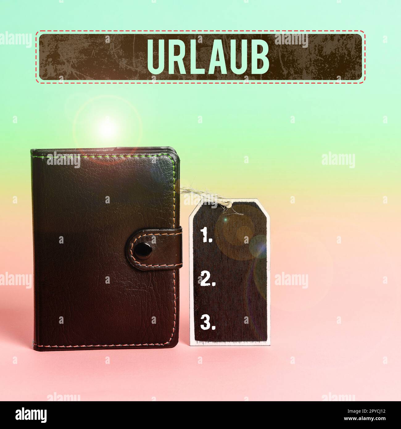 DEFINITION URLAUB LEAVE VACATION visual data 3