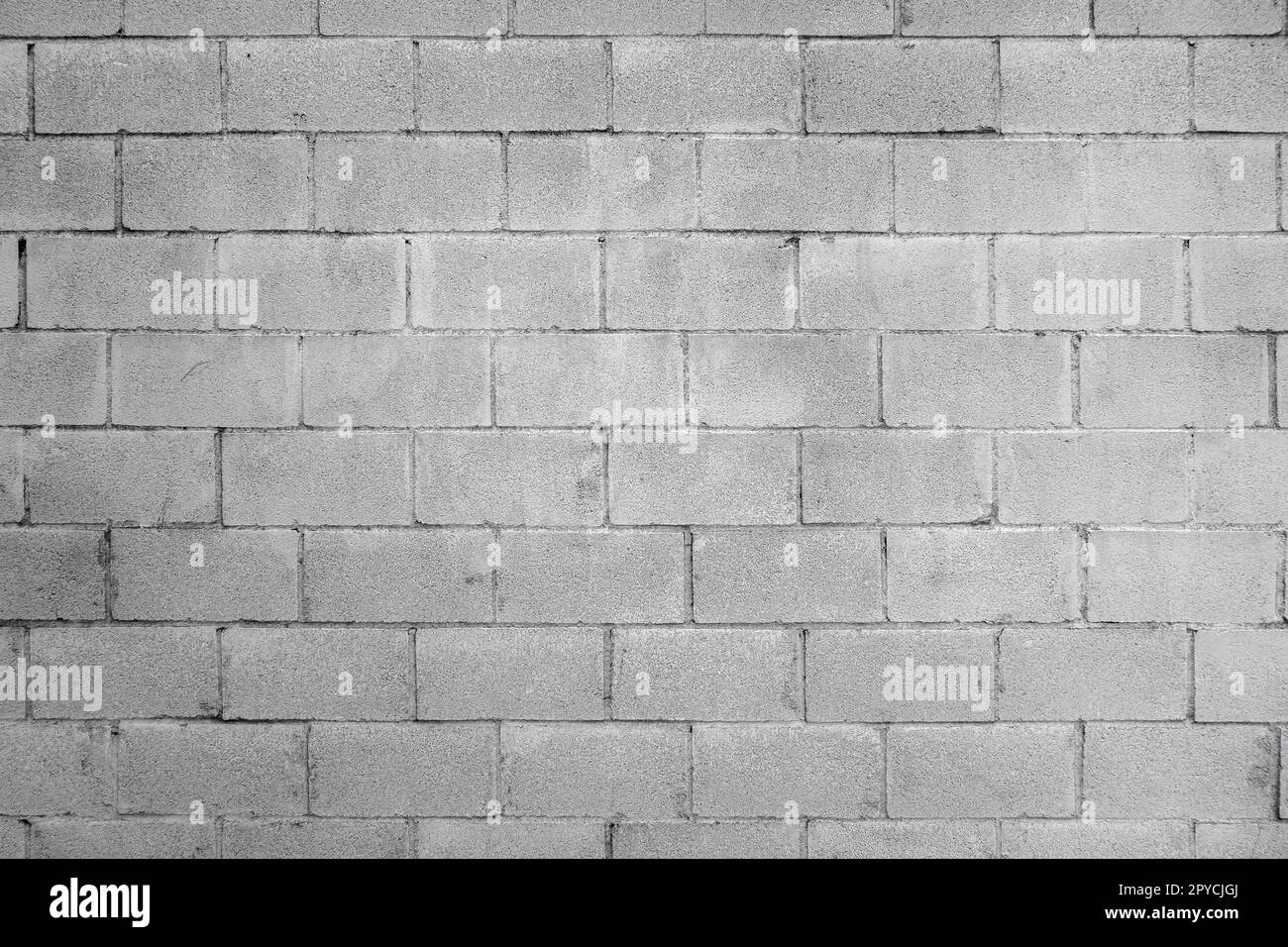 Cinder block wall background texture Stock Photo