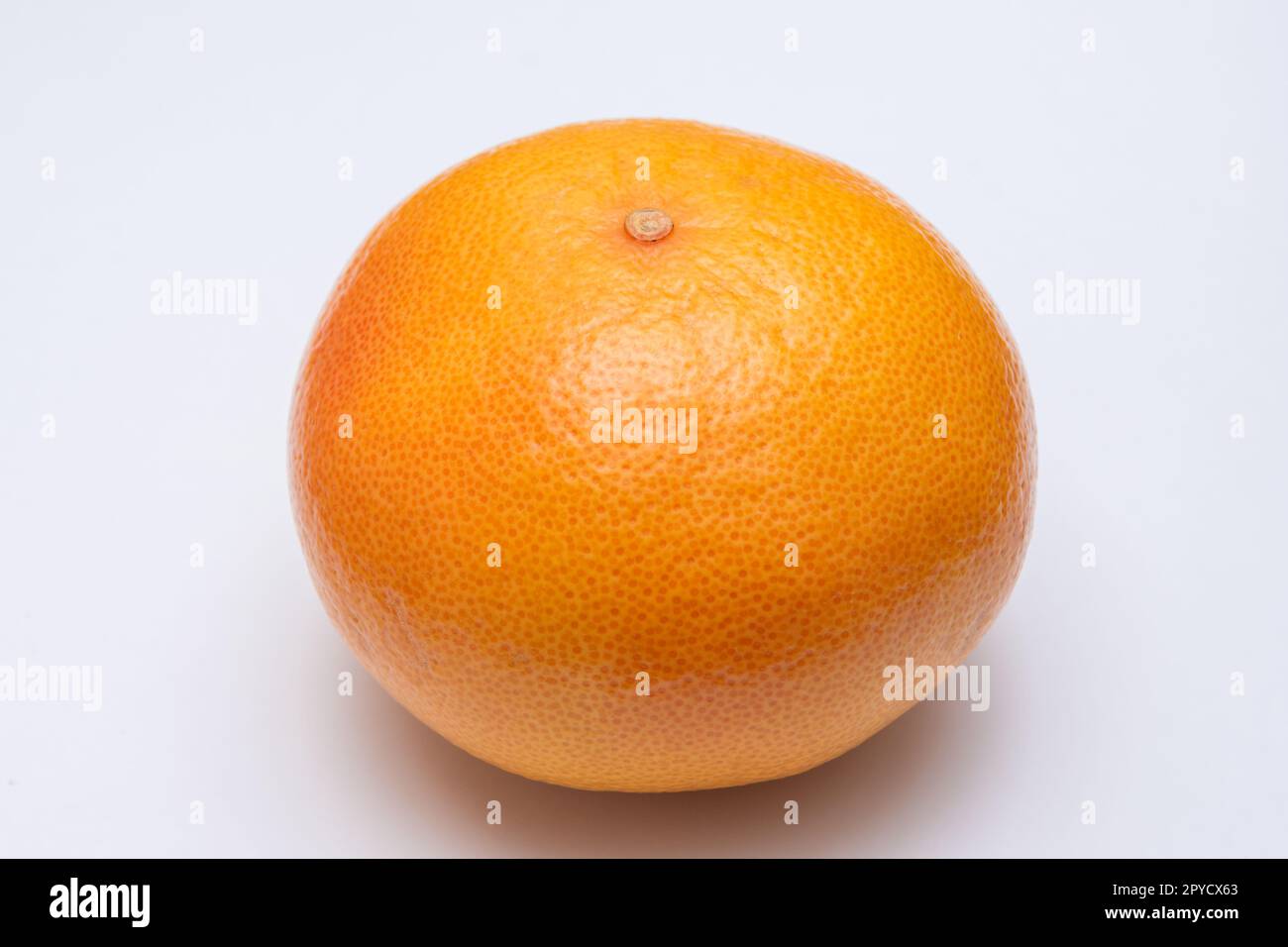 Orange Grapefruit isolated on white background Stock Photo
