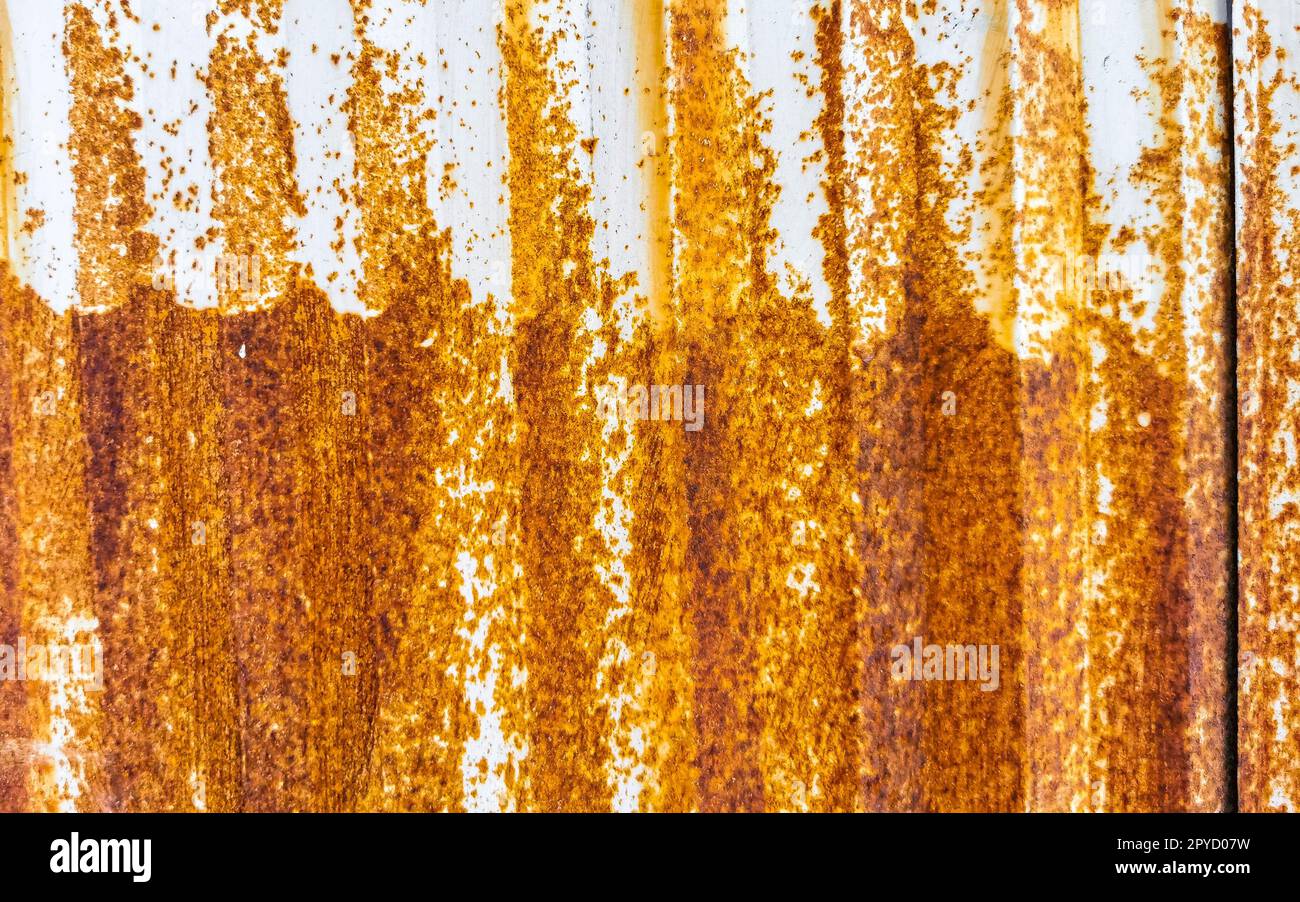 Texture old rusted corrugated metal sheet metal Mexico Stock Photo Alamy