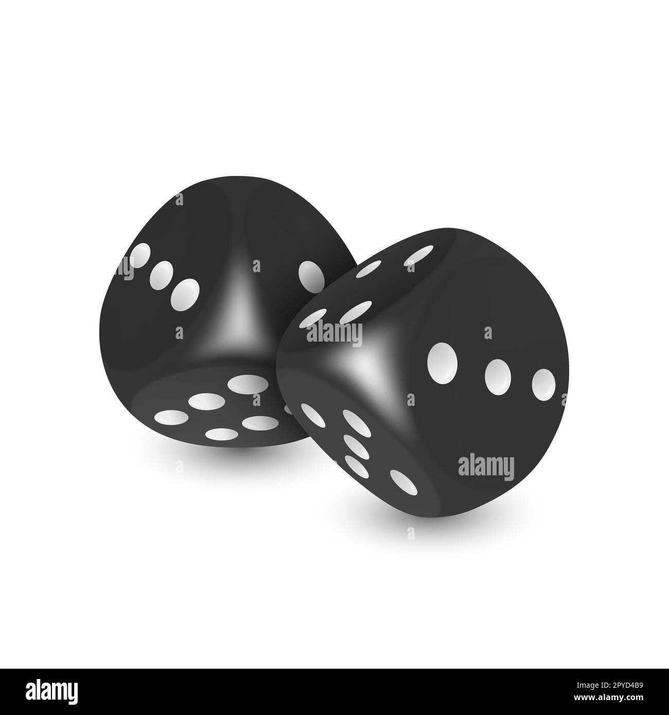 Dice number 2 Black and White Stock Photos & Images Alamy
